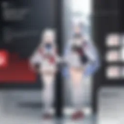 An intricate map of Azur Lane's naval battles