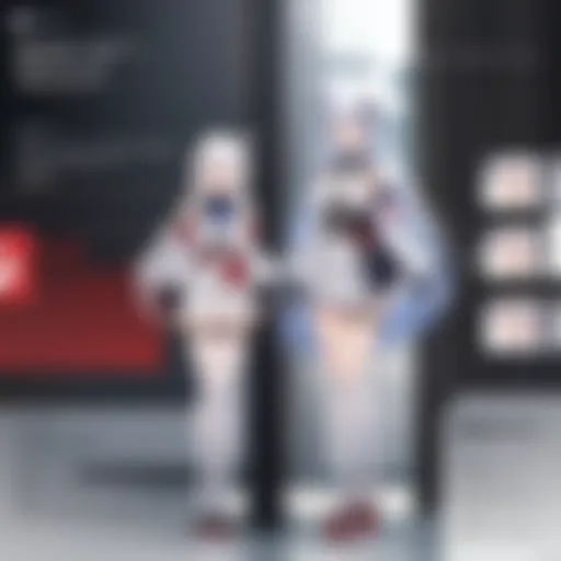 An intricate map of Azur Lane's naval battles