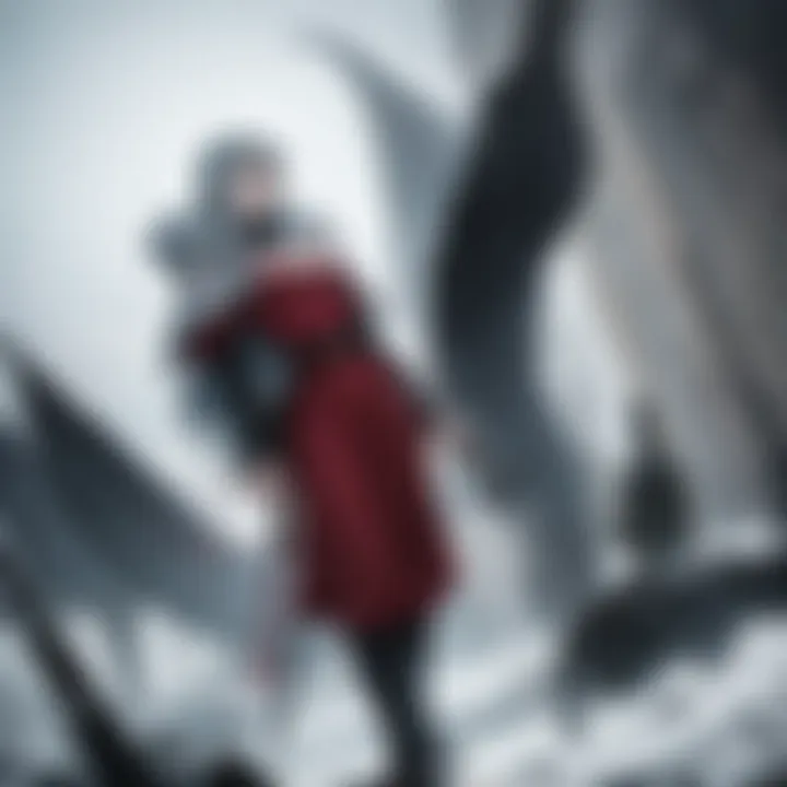 A depiction of the surreal and haunting world of Berserk