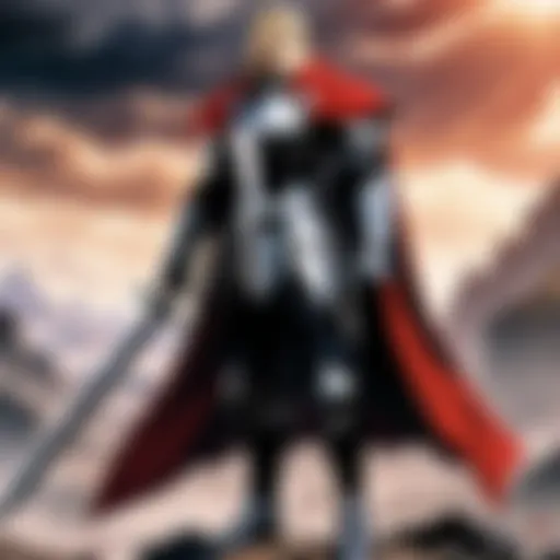 The Elric brothers standing resolutely against the backdrop of a vast landscape, symbolizing their journey.