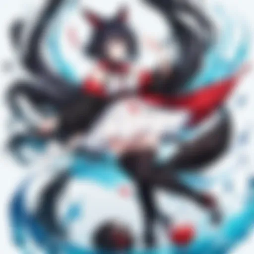 A visual representation of Mozu's character design, showcasing its unique features and style.