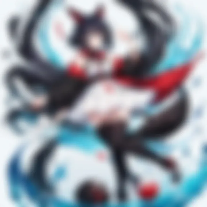 A visual representation of Mozu's character design, showcasing its unique features and style.