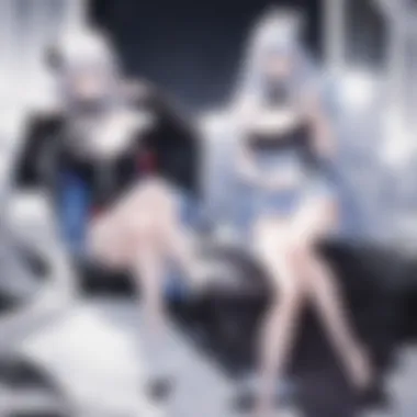 Thematic Elements Unveiled Artistic representation of thematic elements in The Devil Manhwa