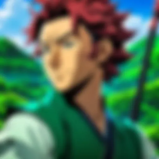 Voice actor portraying Tanjiro Kamado