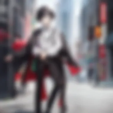 Vibrant Bungou Stray Dogs phone case featuring key characters