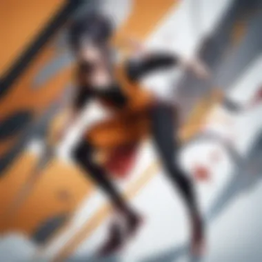 Naruto's Determination The iconic Naruto Uzumaki showcasing determination and ambition.