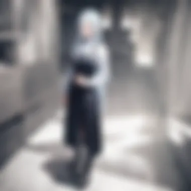 An evocative scene illustrating the themes of loss and redemption throughout the series.