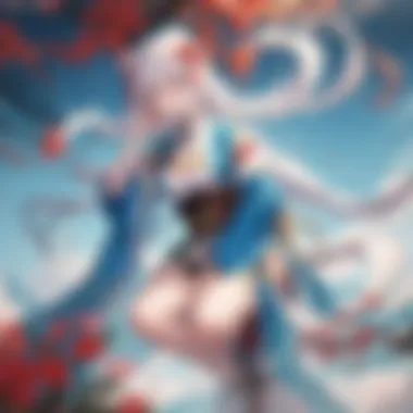 Cultural Influences in Donghua An illustration depicting the cultural influences reflected in Chinese anime