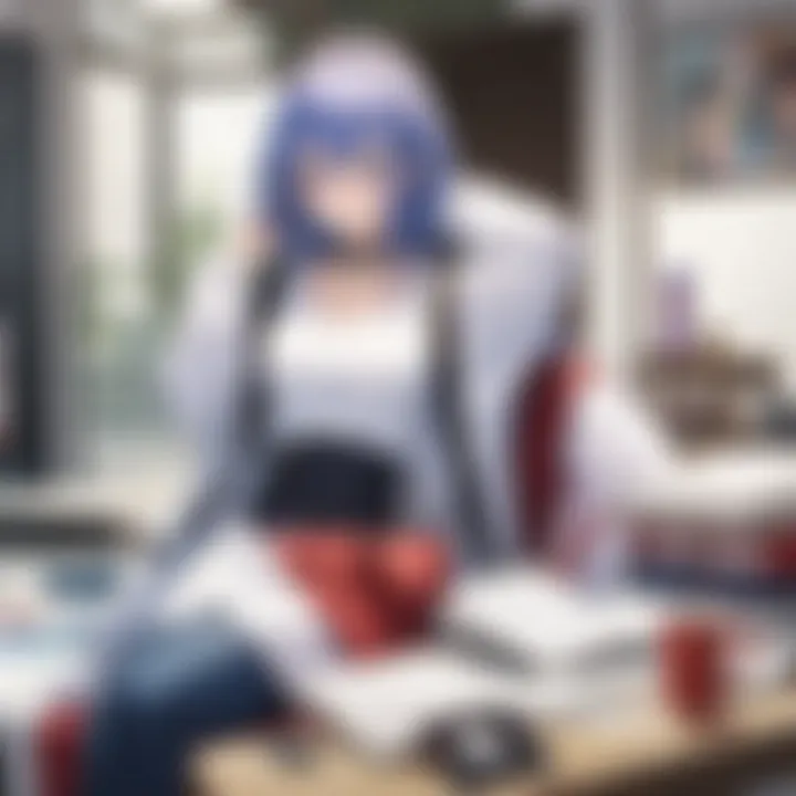 A collage showcasing various manga formats available online