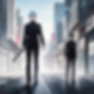 A vibrant fan art collage inspired by the themes of Tokyo Ghoul