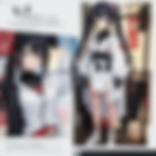 A vibrant scene depicting the evolution of anime from traditional art to modern digital styles.