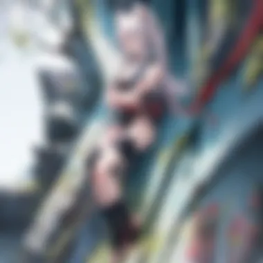 The Intricate World of Naruto The intricate world of Naruto depicted in vivid colors