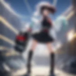 Key characters from My Hero Academia showcasing their unique abilities