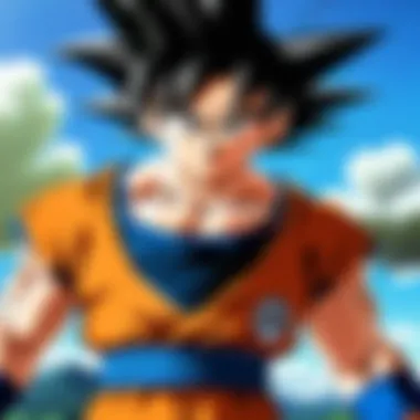 Iconic transformation of Goku