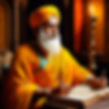 Thematic Elements of the Rigveda Artistic representation of thematic elements within the Rigveda