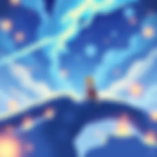 A mystical landscape from the world of Noi No Kuni