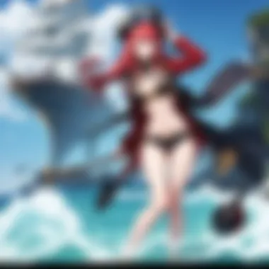 Conflict on the High Seas A dramatic showdown between rival pirate crews