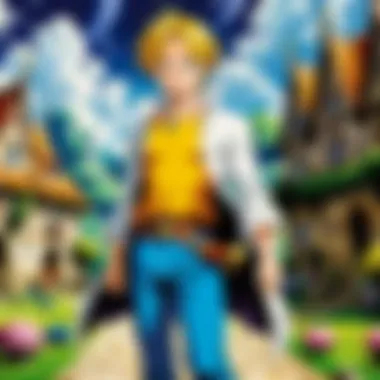 Visually stunning scene showcasing the magical realm
