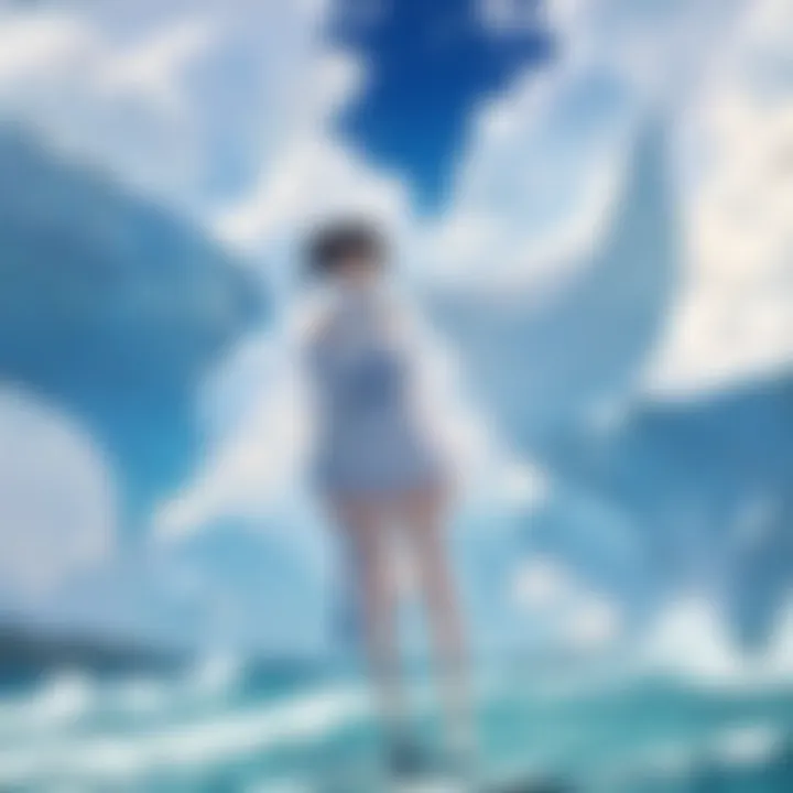 An artistic representation of key thematic elements intertwined throughout the film.