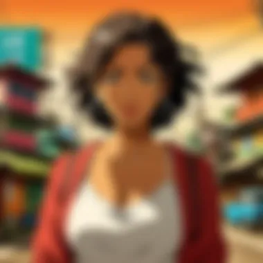 The Connection of Michiko and Hatchin The bond between Michiko and Hatchin depicted in various situations.