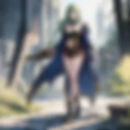 A captivating scene from Record of Lodoss War showcasing its rich fantasy elements.