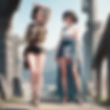 Character Arcs in Rey Animee Artistic depiction of character arcs in Rey Animee