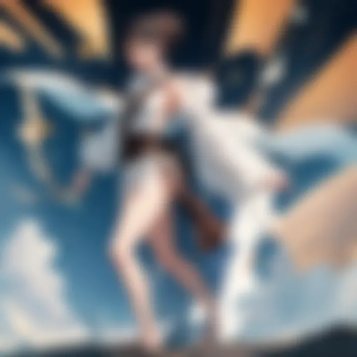 Visual representation of the narrative themes in Rey Animee