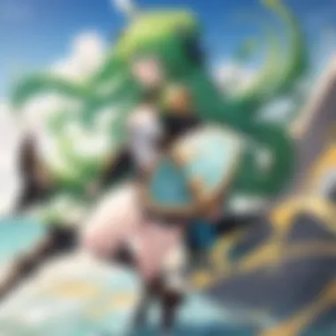 Fan Engagement and Community Impact An overview of the online community's engagement with 'Rising of the Shield Hero', depicting fan art and reactions.