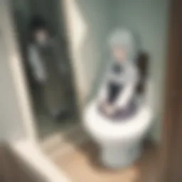 The enigmatic atmosphere of Toilet-Bound Hanako-kun's setting