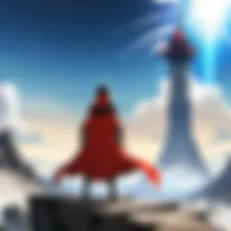 The Tower of God rising majestically against the sky