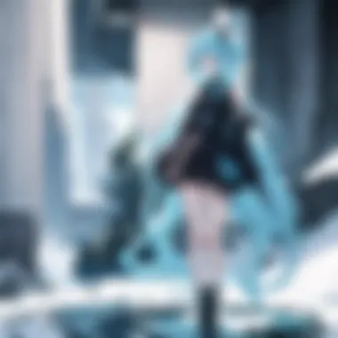 Philosophical Depths of AI A captivating illustration capturing the essence of the series’ thematic depth, emphasizing the philosophical questions raised by artificial intelligence.