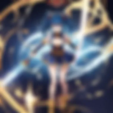 A close-up of collectible Yu-Gi-Oh cards arranged artistically