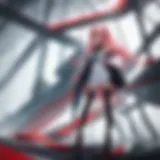 Zero Two in a moment of reflection, showcasing her emotional depth.