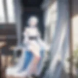 Depiction of a pivotal romance scene in a BL webtoon