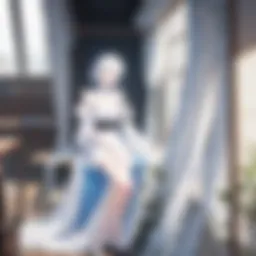 Depiction of a pivotal romance scene in a BL webtoon