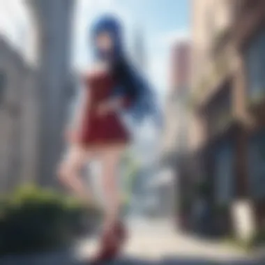 The enchanting landscapes depicted in Fairy Tail