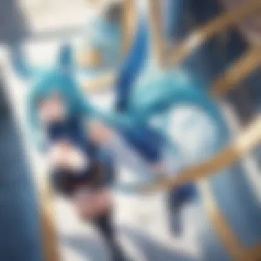 A serene depiction of the Fairy Tail guild's camaraderie