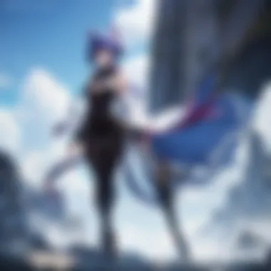 Character Design in New Funimation Anime An artistic portrayal of a character from a new Funimation title