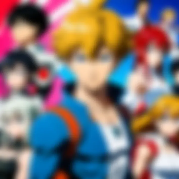 A thematic representation of storytelling in Funimation's 2021 catalog