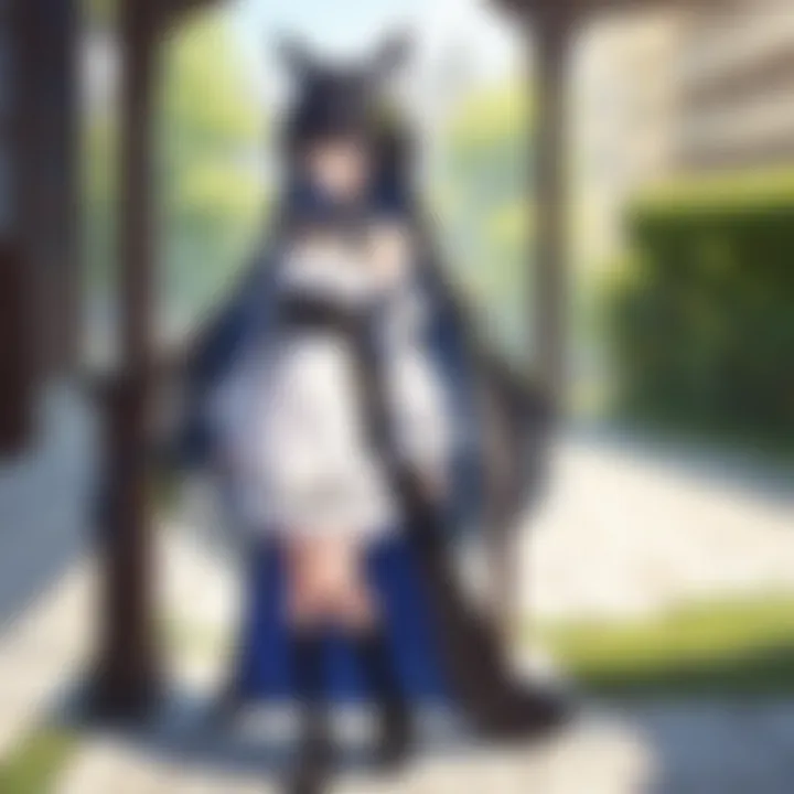 Illustration showcasing the diverse user avatars in Gaia Online