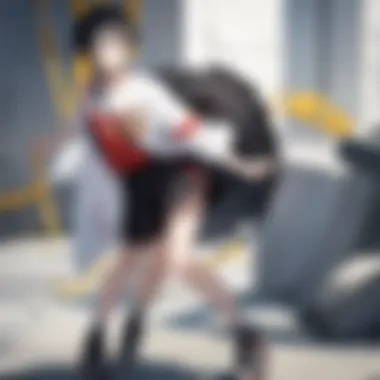 Artistic Excellence in Haikyuu's Animation Artistic depiction of Haikyuu's animation style