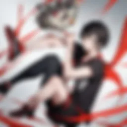 Haikyuu anime promotional poster showcasing main characters in action