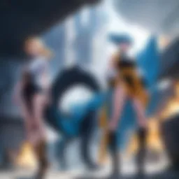 A visual representation of HBO Max's logo intertwined with Dragon Ball imagery.