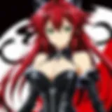 Dynamic character interactions from High School DxD
