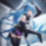 Samsung TV displaying Funimation interface