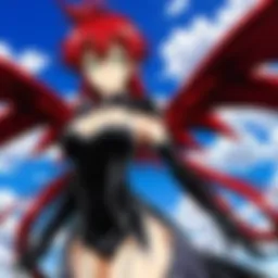 A visual representation of the High School DxD series