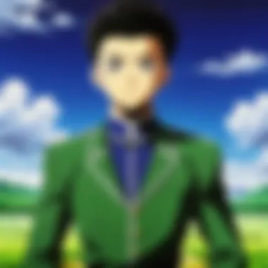 Hunter x Hunter Anime Scene Scene from Hunter x Hunter anime depicting a thrilling battle