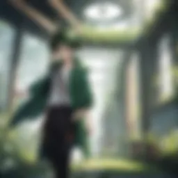 Gon Freecss introducing his journey