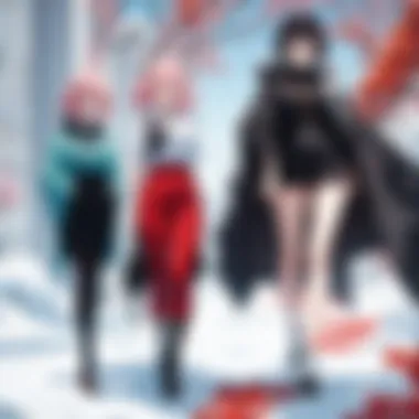 The Evolution of Anime Production A timeline illustrating the evolution of anime production