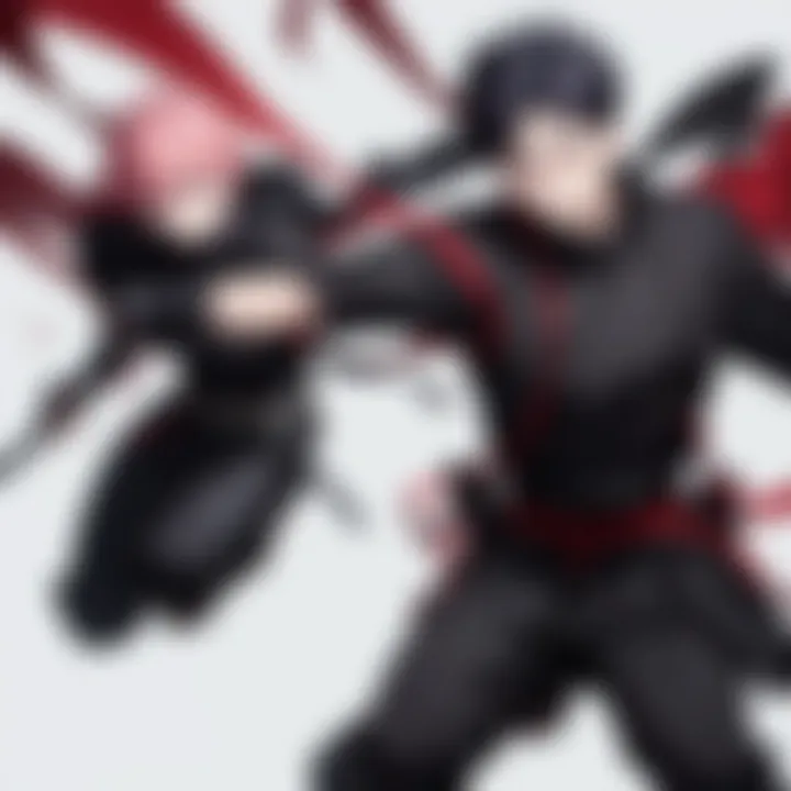 A captivating scene from the Jujutsu Kaisen movie showcasing intense battle choreography